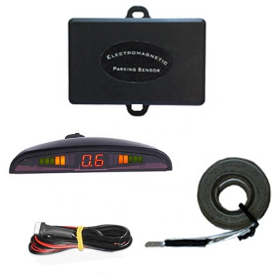 LED Display No drill No Hole Car Electromagnetic Sensor System