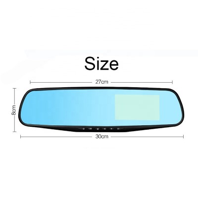 4.3 inch Monitor Mirror Car Driving Record with Parking Camera