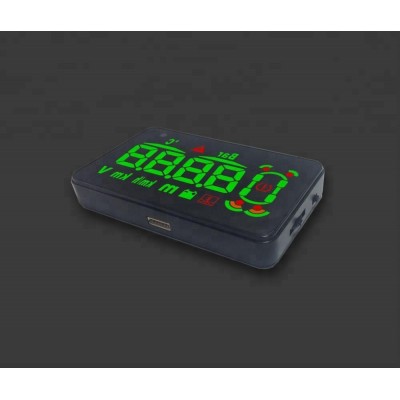 OBD-II Head-up Display with 4 rear wireless parking sensor