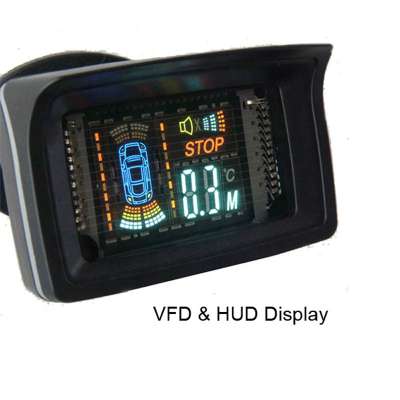 433MHz Wireless System HUD,VFD Display Car Parking System 4 sensors