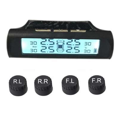 Support FBA any warehouse!Car Tire Pressure Gauge TPMS  Pressure Monitoring System Solar Charging