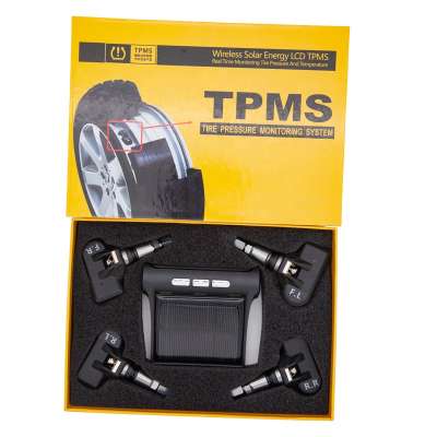 Solar Power Car TPMS Smart Alarm System Internal Tpms Sensor