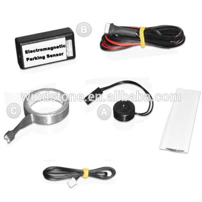 Auto Electromagnetic(EPS) parking sensor with buzzer,NO NEED DRILL ON BUMPER